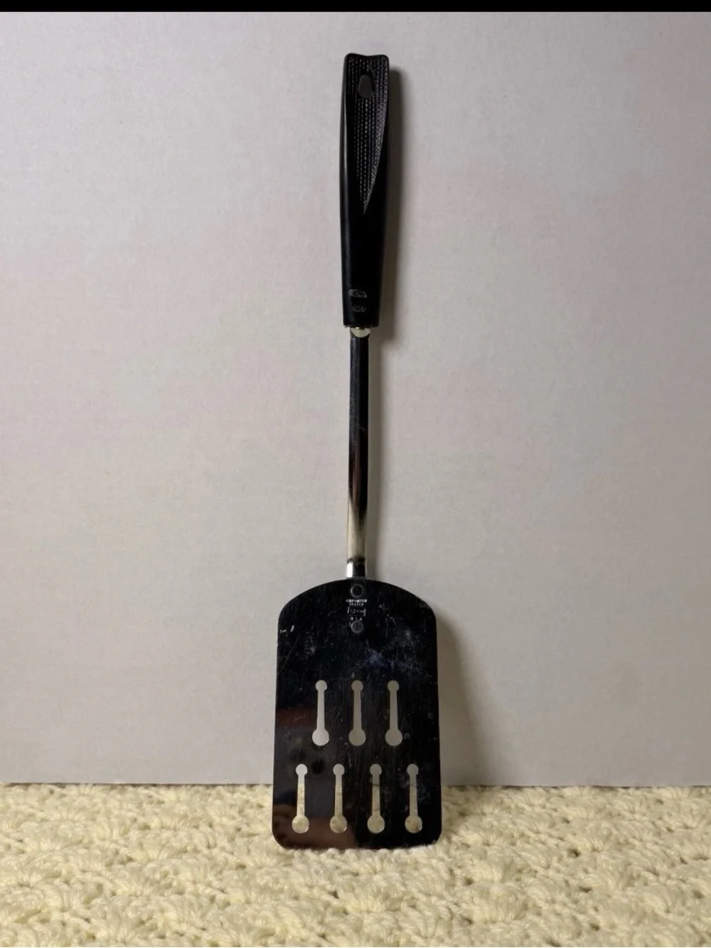 Vintage Ekco Ladle Almond Plastic Soup Spoon Dipper Cooking Utensil Kitchen USA